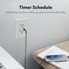 BN-LINK Smart In-Wall Wi-Fi Outlet with USB Compatible with Alexa and Google