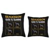 Beauceron Guide To Training Dog Obedience Throw Pillow