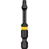 DEWALT DWA2SQ2IRB 2-Inch Square Number-2 IMPACT READY FlexTorq Bits, 50-Pack