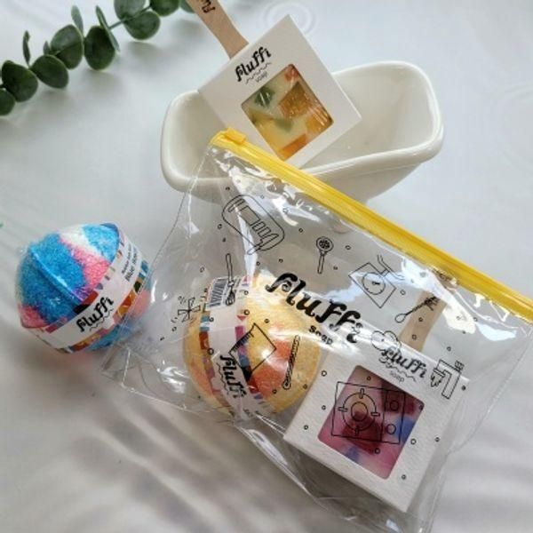 [Kyobo Bookstore] Fluffy Soap Fluffy Bubble Bath Boom Gift Set