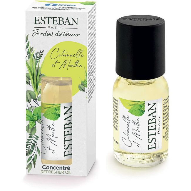 Esteban Interior Garden Lemongrass & Mint Refresher Oil 15ml