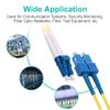 OS2 LC to SC Duplex Fiber Optic Cable, LWL, Singlemode Jumper, 3-meter(9.8ft)
