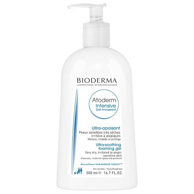 BIODERMA Atoderm Intensive Foaming Gel 500ml Anti-Itch New Product Directly Delivered Overseas