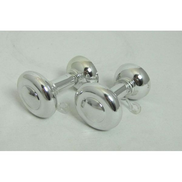 2 Stück Raffhalter mit S-Haken Kunststoff Silber