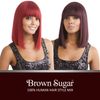 ISIS Human Hair Blend Wig Brown Sugar BS136 (2)