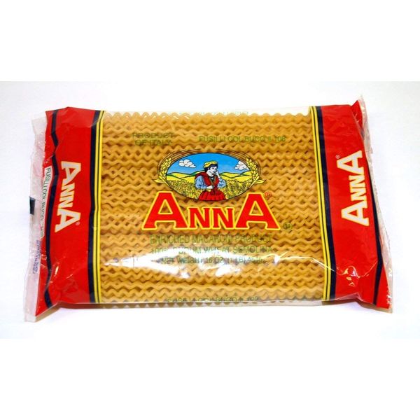Anna - Fusilli col Buco (Long Fusilli) #108, (4)- 16 oz. Pkgs.
