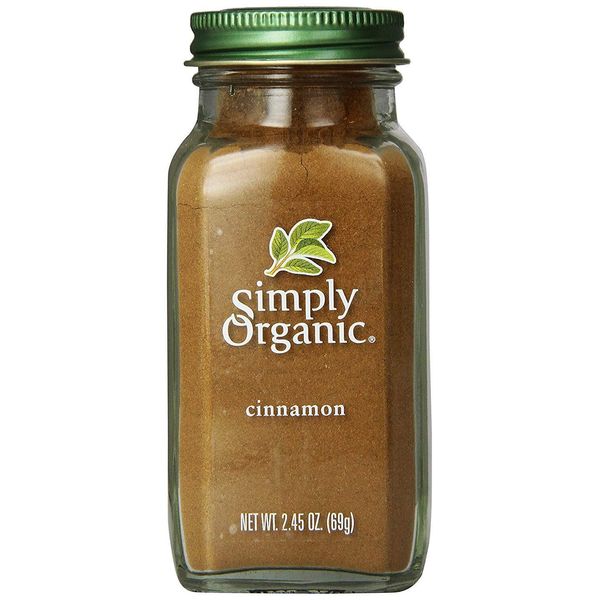 Simply Organic Cinnamon Ground Certified Organic, 2.45 Ounce