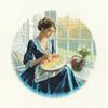 Heritage Crafts Cross Stitch Kit - Annabel - John Clayton Elegance - Ailsa - Evenweave