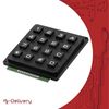 AZDelivery 4x4 Matrix Array 16 Switch Keypad Keyboard Module compatible with Arduino Including E-Book!