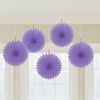Amscan Fan Decoration Kit, Yellow