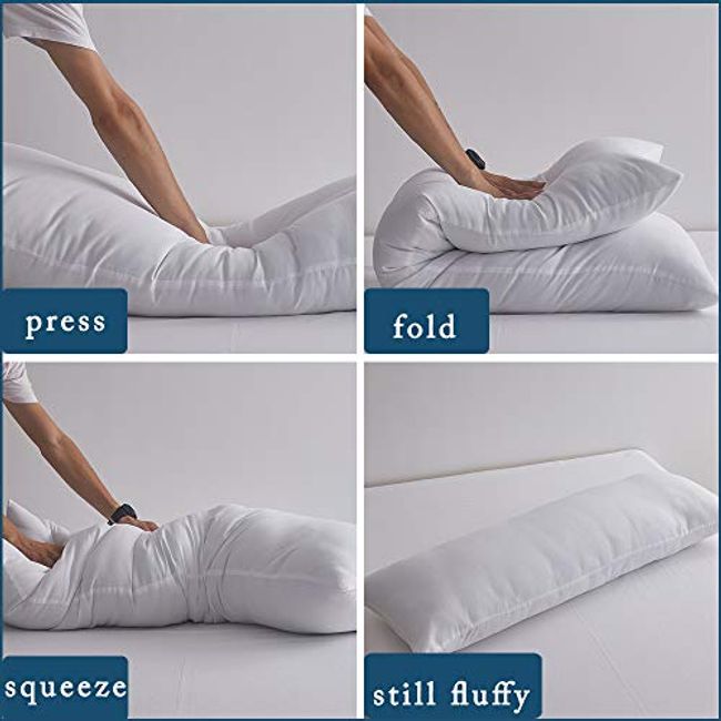 large body pillow insert long sleeping