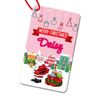 Personalised Any Name Rectangle Christmas Bauble Tree Decoration Gift Present 147