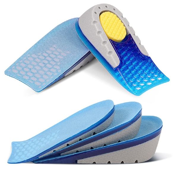 Height Increase Insole Heel Cushion Insert Gel Heel Lift for Leg Length Discrepancy Heel Spurs Heel Pain Achilles Tendonitis for Plantar Fascitis Boots high Tops Trainers -1.5