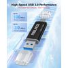 ABLAZE USB C Flash Drive 32GB 2 Pack, Dual USB 3.0+Type C Flash Drive Compatible with iPhone 16/15, Android Smartphone, Computer,Tablet Mac Laptop (2 Pack)