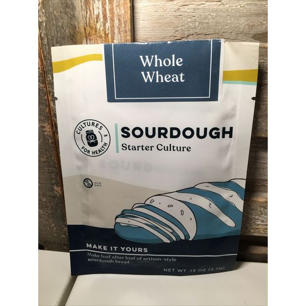 Cultures for Health Whole Wheat Sourdough Starter Culture Expires 12/2025