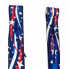 rear cinch billets in patriotic print