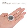 Kozelo 100pcs Precision Ball 4mm Chrome Steel Bearing Solid