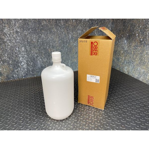 Polylab HDPE Narrow Mouth Bottle, 4 Liter, Lab Grade