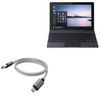 BoxWave Cable Compatible with Onda Tablet Onda V10 Pro Tablet (10.1 in) - Micro USB DuraCable, Braided Micro USB Charging Cable - Space Grey