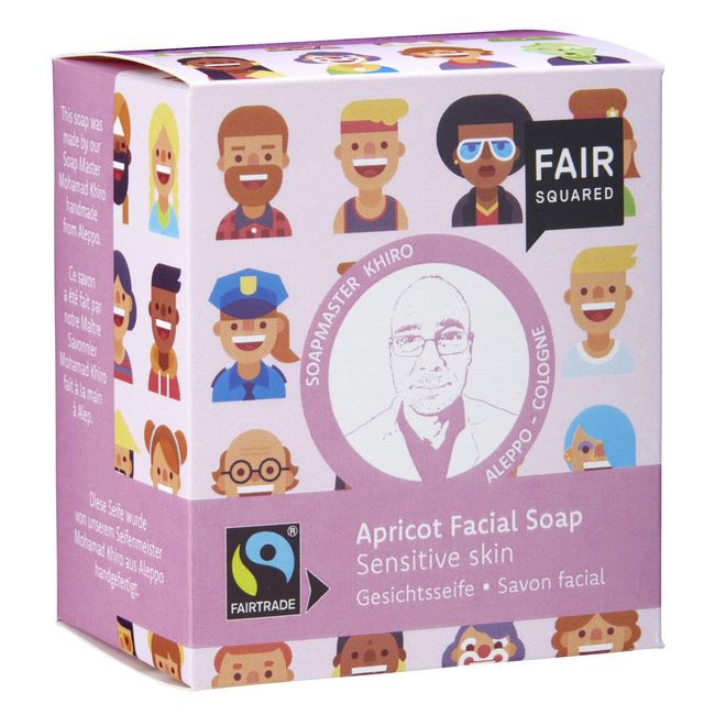 Fair Square Apricot Facial Soap Sensitive 2 x 80 g