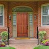 Practical Matte Black 2 Steps Stair Handrail, Outdoor Stair Railing