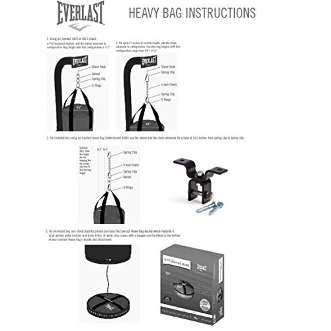 Everlast 70 lbs. Heavy Bag Kit 