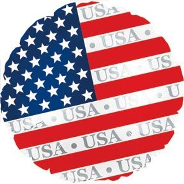 18" Patriotic Round