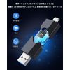 RAOYI 128GB Type C High Speed Transfer Data USB 3.0 Flash Drive 2 in 1 USB Memory 128 GB Type C Compatible with PC/Android/Laptop(Type-C & Type-A)