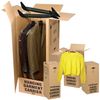 5 Large Strong Removal Moving Wardrobe Cardboard Boxes