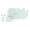 Miniland Dolce Mint Non-Slip Silicone Placemat. Made in Spain with High Quality Materials.