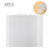Pocoxll 4 Pieces Plastic Mesh Canvas Sheets, 14 Count Plastic Mesh Sheets, 8 by 11-Inch（Clear White）