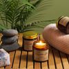Pumpkin Spice Latte Candle , 6 Pc., Scented Candle Gift Set, Aromatherapy, Soy
