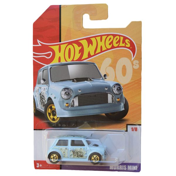 Hot Wheels 1:64 Scale die cast [Blue] Morris Mini 1/8