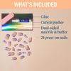 Chillhouse Chill Tips Limited | AI Supernova, Square Press On Nail Kit