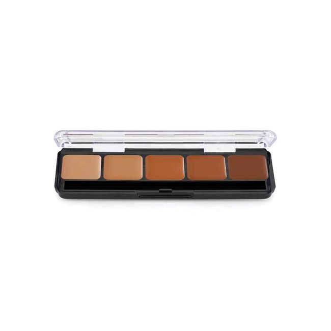 Graftobian HD Glamour Crème Foundations Palette #30253 Warm #3 UHD