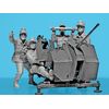 ICM 1/35 2cm Flak 38 w/Shooting Crew Plastic Model 35718 (Cannon)