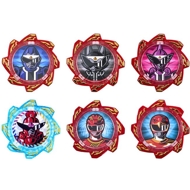 Kotaro Sentai Don Brothers GP Abataro Gear 02 Set of 6 Types