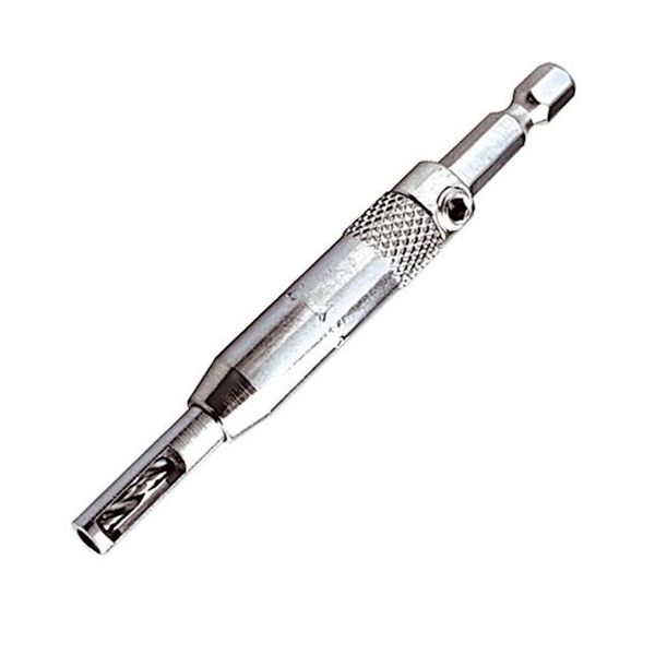 Trend Snappy HSS 5mm Shelf Support Drill Bit Guide, Lip Spur Blind Hole, Quick Release System, SNAP/SS/5MM