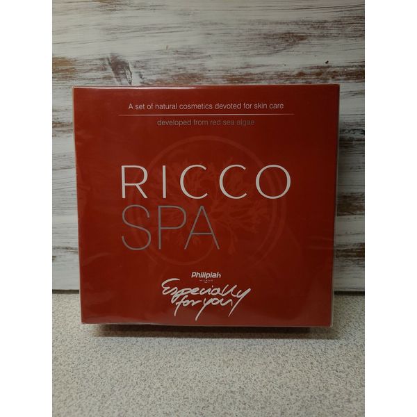Ricco Spa Philipiak Milano Natural Skin Care 1 Lotion, 2 Creams - Vegan - NEW!!!