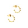 All We Are Sobek Mini Hoop Earring (Gold Tone)