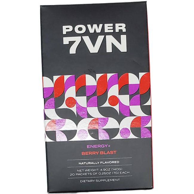 Jeunesse Power 7vn Energy+ Berry Blast - Use By Date 10/24