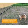 Dewonch Flirt Pole Dog Toys for Training & Exercise,Durable Teaser Stick with...