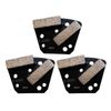 Trapezoid Grinding Discs Hard Bond for Bolt-On Concrete Floor Grinder Tool Set