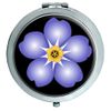 Forget-me-not Chrome Compact Mirror