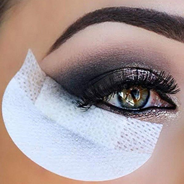 100 PCS Eyeshadow Pads,Eye Shadow Shield Protector Pads for Eyes Lips Makeup Application Tool
