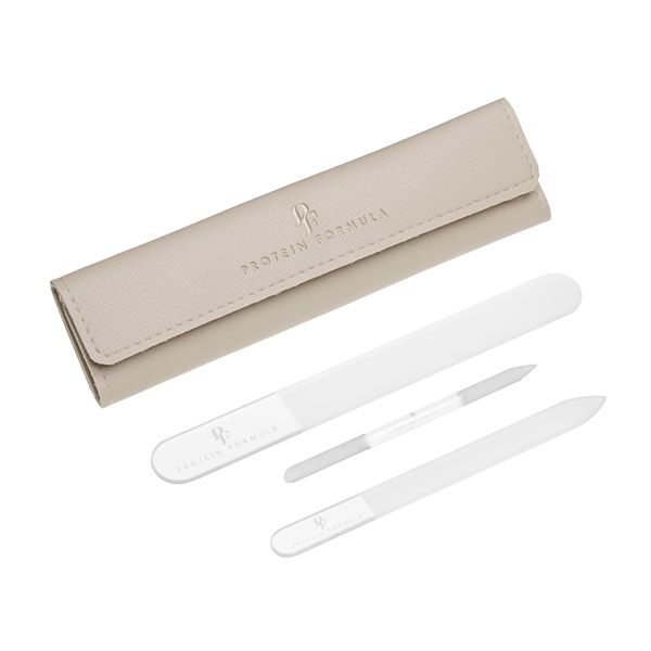 Protein Formula. Crystal Nail File Trio Set