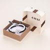 COAI Infinity Onyx Howlite Crystal His and Hers Bracelets for Couples