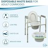 Bedside Commode Liners for Portable Toilet Chair Bucket and Bedpan | Value... 