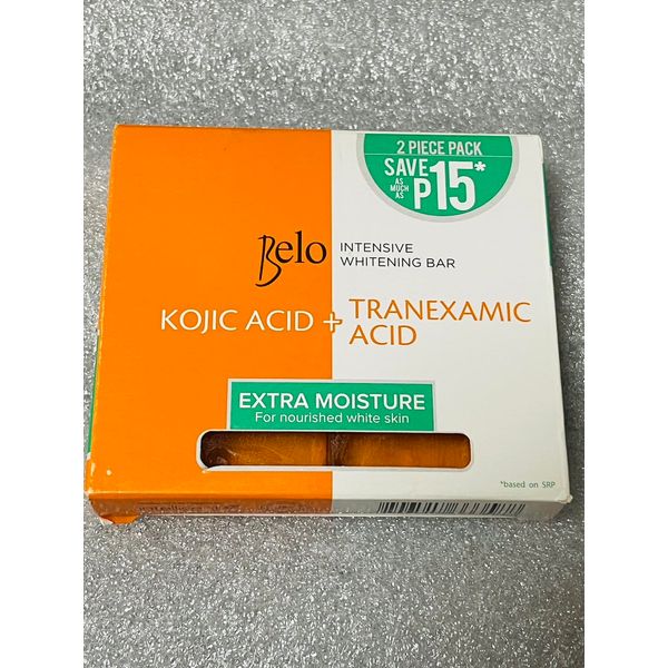 Belo Intensive Whitening Bar Extra Moisture 65g 2pc