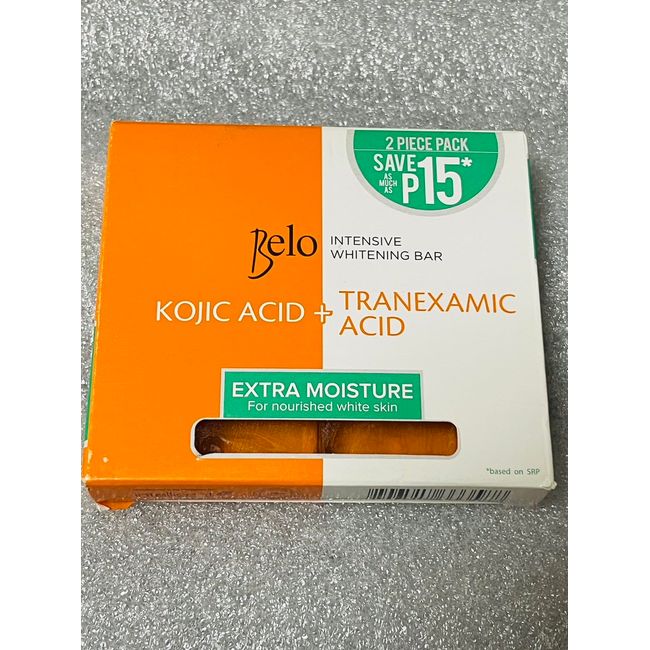 Belo Intensive Whitening Bar Extra Moisture 65g 2pc